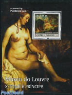 Sao Tome/Principe 2004 Paintings From Louvre Museum S/s, Mint NH, Art - Museums - Paintings - Museen