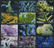 Tuvalu 2006 Definitives, Corals 12v, Mint NH, Nature - Corals - Autres & Non Classés