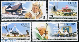 Cuba 2006 Pope John Paul II Death Anniversary 4v, Mint NH, Religion - Pope - Religion - Unused Stamps