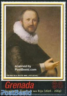 Grenada 2006 Rembrandt 1v (large Stamp), Mint NH, Art - Paintings - Rembrandt - Autres & Non Classés