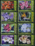 Bahamas 2008 Definitives, Flowers 8v (with Year 2008), Mint NH, Nature - Flowers & Plants - Other & Unclassified