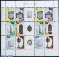 Netherlands Antilles 2007 Mailboxes M/s (with 2 Sets), Mint NH, Mail Boxes - Post - Poste