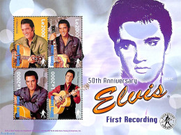 Sierra Leone 2004 Elvis Presley 4v M/s, Mint NH, Performance Art - Elvis Presley - Music - Popular Music - Elvis Presley