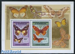 Congo Dem. Republic, (zaire) 2006 Butterflies S/s, Mint NH, Nature - Butterflies - Autres & Non Classés