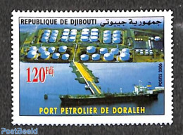 Djibouti 2006 Doraleh Oil Harbour 1v, Mint NH, Transport - Ships And Boats - Bateaux