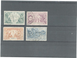 GUYANE  - 1931 -N°133 /136  Obl - Unused Stamps