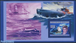 Guinea, Republic 2006 Submarine, Robert Fulton S/s, Mint NH, Transport - Ships And Boats - Bateaux