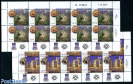 Israel 2008 World Heritage Sites 2 M/ss, Mint NH, History - World Heritage - Neufs (avec Tabs)