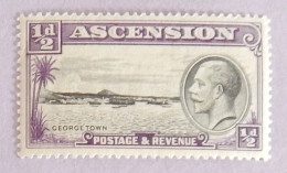 ASCENSION YT 21 NEUF**MNH "GEORGE V" ANNEE 1934 - Ascension (Ile De L')