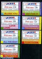 Netherlands Antilles 2007 IPOS Labels Reprints 7v, Mint NH - Autres & Non Classés