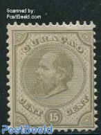 Netherlands Antilles 1881 15c Olive Grey, Unused No Gum, Perf. 12.5:12, Unused (hinged) - Autres & Non Classés