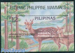 Philippines 1994 Visayan Spotted Deer S/s, Mint NH, Nature - Animals (others & Mixed) - Deer - Philippinen