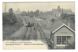 Quaregnon -  Central  Ateliers Et Usine électrique   Edit D.V.D. 11436 - Quaregnon