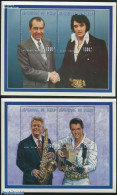 Chad 1996 Elvis Presley, American Presidents 4v (2m/s), Mint NH, History - Performance Art - American Presidents - Elv.. - Autres & Non Classés