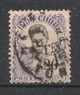 INDOCHINE - 1907 - N°YT. 47 - Annamite 20c Violet - Oblitéré / Used - Usati