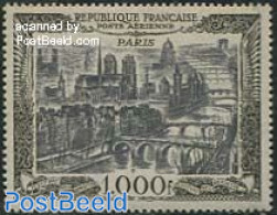 France 1950 1000F, Paris, Stamp Out Of Set, Mint NH - Ungebraucht