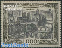 France 1950 1000F, Paris, Stamp Out Of Set, Unused (hinged) - Ungebraucht