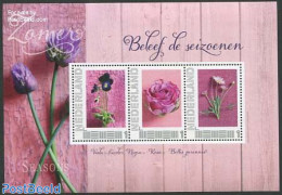 Netherlands - Personal Stamps TNT/PNL 2012 Seasons, Summer S/s, Mint NH, Nature - Flowers & Plants - Roses - Other & Unclassified