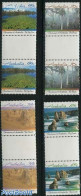 Australia 1988 Landscapes 4v, Gutter Pairs, Mint NH - Ungebraucht