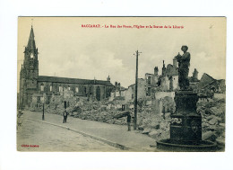 BACCARAT - La Rue Des Ponts, L'Eglise Et La Statue De La Liberté - Baccarat