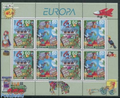 Bulgaria 2010 Europe, Childrens Books M/s, Mint NH, History - Europa (cept) - Art - Children's Books Illustrations - Unused Stamps