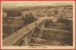 Luxembourg : Pont Adolphe - CPA  écrite BE - Luxemburg - Town