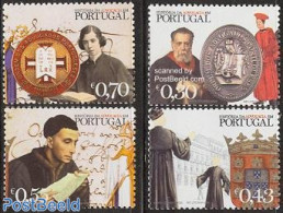 Portugal 2003 Justice System 4v, Mint NH, History - Various - Coat Of Arms - Justice - Art - Handwriting And Autographs - Neufs