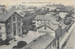 CPA Paris Vue Générale De L' Hôpital Saint-Joseph - District 14
