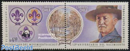 Chile 1982 Lord Baden-Powell 2v [:], Mint NH, Nature - Sport - World Wildlife Fund (WWF) - Scouting - Chili