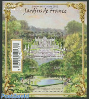 France 2012 Salon Du Timbre, Gardens S/s, Mint NH, Nature - Gardens - Philately - Unused Stamps