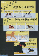 Liberia 2012 Dogs Of The World 4 S/s, Mint NH, Nature - Other & Unclassified
