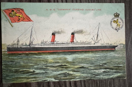 RMS Carmania Cunard Line - Paquebots