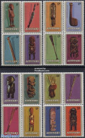 Aitutaki 1980 Local Art 4x4v [+], Mint NH, Art - Art & Antique Objects - Aitutaki