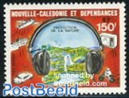 New Caledonia 1987 Nature Conservation 1v, Mint NH, Nature - Performance Art - Transport - Environment - Radio And Tel.. - Neufs