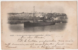 Alger - Vue Prise De La Jetée - Depart Transatlantique - & Boat - Algeri