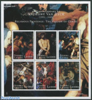 Sierra Leone 2000 Anthony Van Dyck 6v M/s, Mint NH, Art - Paintings - Autres & Non Classés