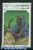 Djibouti 1997 Int. Womens Day 1v, Mint NH, History - Women - Ohne Zuordnung