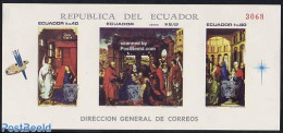 Ecuador 1969 Paintings S/s, Mint NH, Art - Paintings - Ecuador