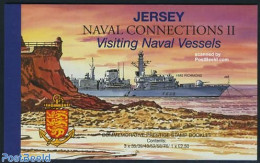 Jersey 2008 Visiting Naval Vessels Prestige Booklet, Mint NH, Transport - Stamp Booklets - Ships And Boats - Non Classés