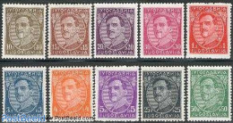 Yugoslavia 1931 Definitives 10v Without Engravers Name, Unused (hinged) - Unused Stamps