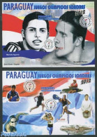 Paraguay 2012 Olympic Games London 2 S/s, Mint NH, Sport - Olympic Games - Tennis - Tennis