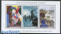 Liechtenstein 2012 LIBA 2012 S/s, Mint NH, Philately - Art - Children Drawings - Fairytales - Ongebruikt