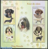 Romania 2012 Dogs 4v M/s, Mint NH, Nature - Dogs - Nuevos