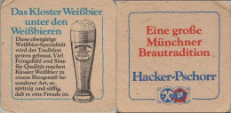 5004118 Bierdeckel Quadratisch - Hacker-Pschorr - Beer Mats