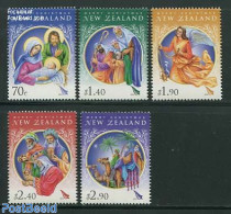 New Zealand 2012 Christmas 5v, Mint NH, Religion - Christmas - Ongebruikt