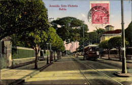 CPA Bahia Brasilien, Avenida Sete-Victoria - Autres