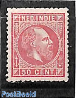 Netherlands Indies 1884 50c, Perf. 12.5, Small Holes, Stamp Out Of Set, Unused (hinged) - Autres & Non Classés