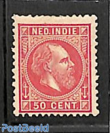 Netherlands Indies 1870 50c, Perf. 14, Large Holes, Stamp Out Of Set, Unused (hinged) - Autres & Non Classés