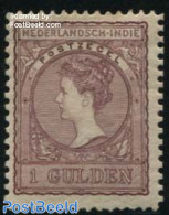 Netherlands Indies 1906 1gld, Perf. 11.5:11, Stamp Out Of Set, Unused (hinged) - Other & Unclassified