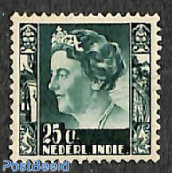 Netherlands Indies 1938 25c, With WM, Stamp Out Of Set, Mint NH - Autres & Non Classés